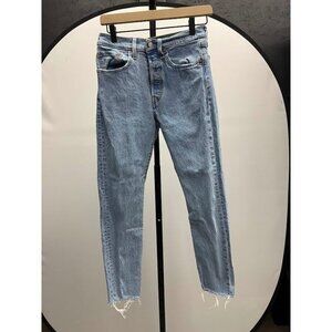 Levi's 501 Raw Hem Jeans